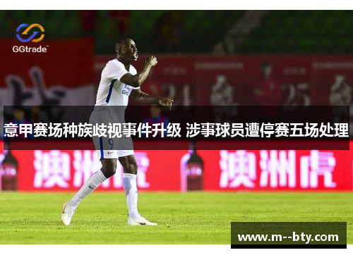 意甲赛场种族歧视事件升级 涉事球员遭停赛五场处理